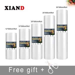 식품 진공 실러 용 진공 가방 식품 신선한 긴 유지 진공 보관 가방 포장 롤 12/15/20/25/30cm