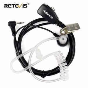 Retevis 양방향 라디오 워키토키 이어피스 PTT MIC 소음 감소 헤드셋 트랜시버, 모토로라 T270 T800 T100TP T100 용, 1 핀