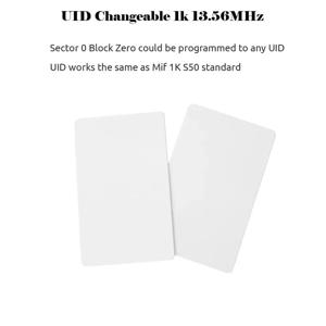 5/10/20pcs UID 카드 13.56MHz 블록 0 섹터 쓰기 가능 IC 카드 복제 변경 가능 스마트 Keyfobs 키 태그 1K S50 RFID 액세스 제어
