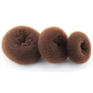 3pcs 헤어 롤빵 도넛 매직 폼 제품 헤어 스타일 여자를위한 게으른 헤어 액세서리 여자 레이디 쉬운 빅 링 헤어 스타일링 도구