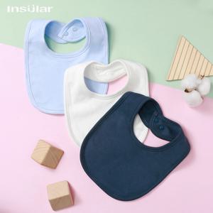 섬인 아기 턱받이 부드러운 면화 아기 침 흘리는 턱받이 귀여운 스카프 편안한 침 흘리고 젖니가 남 수건 신생아 수유 타액 수건