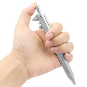다기능 볼 포인트 켈리퍼 펜, 젤 잉크 버니어 켈리퍼 롤러 볼, 창의력 문구, 0.5mm 볼펜