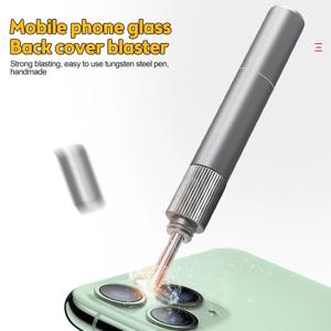 휴대폰 화면 폭발 펜 카메라 렌즈 유리 후면 커버 폭발 펜 폭발 방지 화면 스크래치 제거 도구