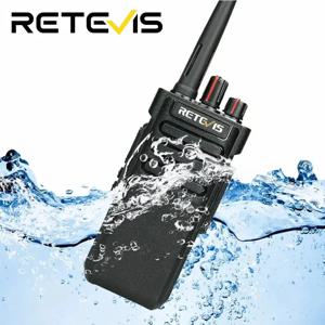 Retevis RT29 10W 워키토키 장거리 3-5km 강력한 IP67 방수 VHF 또는 UHF, 내구성 있는 양방향 라디오 스테이션, 1 개 또는 2 개