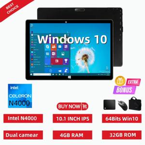 큰 판매 Max111 10.1 인치 Intel N4000 CPU 64Bit Windows 10 태블릿 4GBDDR-RAM 32GB ROM USB 3.0 1280 x 800IPS HDMI