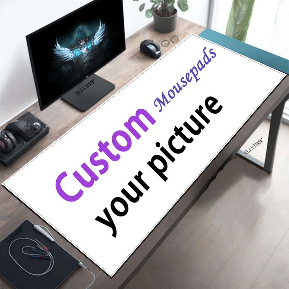 사용자 정의 Playmat 120x50 cm Deskmat 사용자 정의 이미지 탁상용 게임 마우스 패드 Playmat 사용자 정의 게임 매트 인쇄 HD, 고무 마우스 패드 Xxl