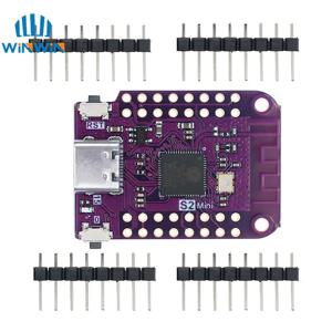 ESP32 S2 Mini V1.0.0 - LOLIN WIFI IOT 보드 기반 ESP32-S2FN4R2 ESP32-S2 4MB 플래시 2MB PSRAM MicroPython Arduino 호환
