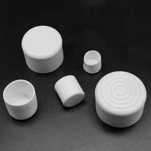 PVC 부드러운 고무 파이프 슬리브 라운드 캡 보호 가스켓, 파이프 볼트 가구용 먼지 도장 엔드 커버, 투명 또는 흰색, 10-50mm