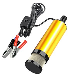 자동차 전기 오일 펌프, DC 12V 자동 펌핑, 디젤 오일 물 잠수정, 12L/분 연료 전송 펌프, 알루미늄 합금 쉘