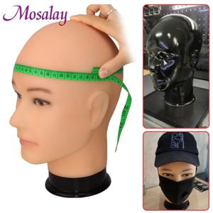 대형 남성 마네킹 머리 인형 디스플레이 화장품 Manikin 머리 인형 가발 모자 디스플레이를 만들기위한 대머리 훈련 머리