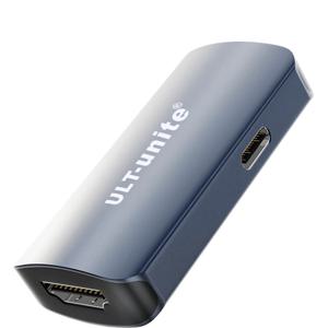 타입 C 컨버터 4K60HZ HDMI to USB C 어댑터 (RayNeo, XREAL Air, Rokid Air, 스위치 베이스, 스팀덱 베이스 호환)