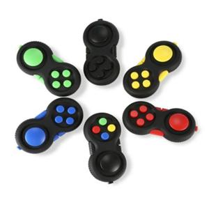 8 가지 Fidget 기능을 갖춘 새로운 프리미엄 품질 Fidget 컨트롤러 패드 게임 초점 장난감 큐브는 스트레스와 불안을 완화합니다. 선물용 장난감
