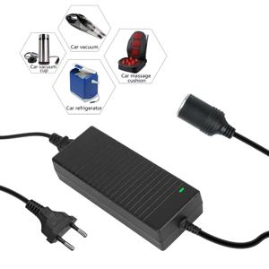 담배 라이터 변환기 AC/DC 변환 EU 미국 영국 플러그 110V/220V 자동차 냉장고 팽창기 펌프에 대 한 12V 15A 전원 어댑터
