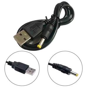 USB 충전 케이블 80cm 5V 1A USB-DC 전원 충전 케이블 PSP 1000 2000 3000 4.0x1.7mm 플러그 액세서리 용 충전 코드