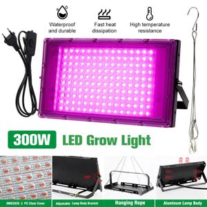 전체 스펙트럼 식물 램프 Led 빛 실내 재배 50W 100W 200W 300W Led 성장 수경 빛 Phyto Veg 꽃 Phytolamp