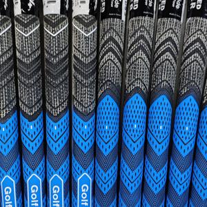 블루 MCC PLUS 4 골프 그립 남성용 고무 골프 그립 면사 골프 클럽 그립 철 및 목재 표준/중형 그립 유니버설