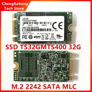 트랜센드 MTS400 32GB 솔리드 스테이트 드라이브, 2242 M2 SATA 프로토콜, mlc 과립, TS32GMTS400, 정품 브랜드, 신제품