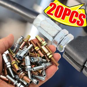 오토바이 고 카트 ATV 스쿠터 범용 기화기 연료 시스템 자동차 수리 부품에 대 한 10/20pcs M6 스로틀 케이블 조정 나사