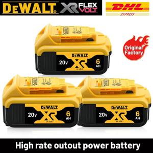 기존 DEWALT 배터리, 20V, 6AH, 충전식 리튬 이온 배터리, DCB115, DCB118, Dewalt 도구 배터리, dewalt, DCB1104 충전기