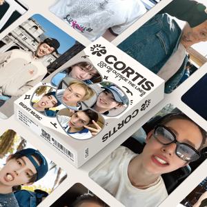 50개/세트 레이저 카드 케이팝 아이돌 코르티스 로모 카드 제임즈 주훈 마틴 성현 켄호 프린트 포토카드 팬 선물