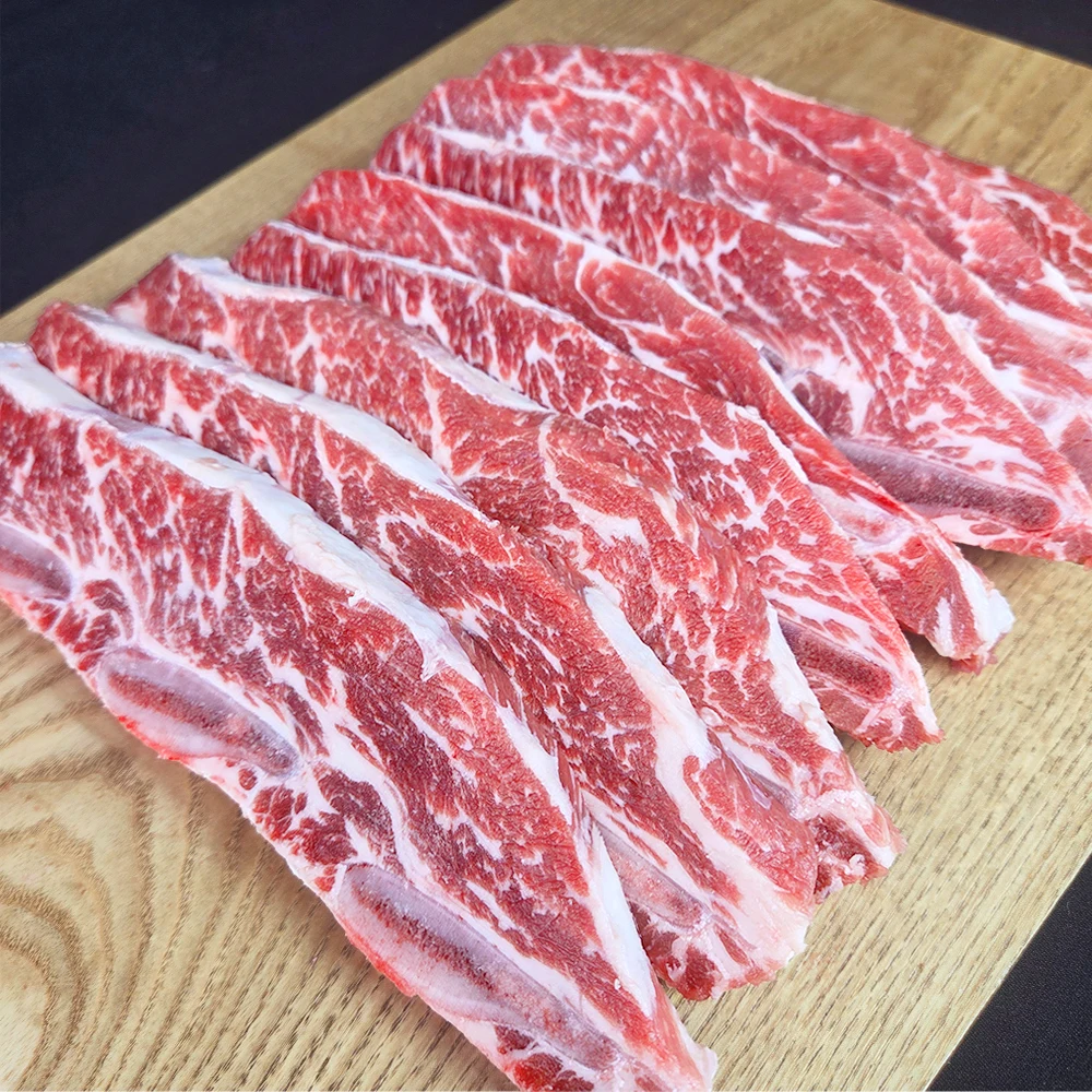 추석선물세트  바라던 기름손질 완벽한  시그니처 미국산 LA갈비  3kg