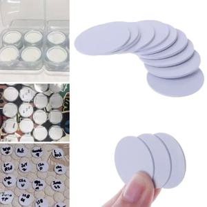 10PCS Ntag215 NFC 태그 전화 사용 가능한 접착 레이블 RFID 태그 25mm