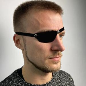 해적 눈 패치 해골 눈 마스크는 할로윈 해적 테마 파티 장식을위한 한 눈 해골 캡틴 눈 패치를 느꼈습니다