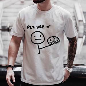 재미 있은 이 두뇌 풍자 T 셔츠를 사용하십시오 재미 있은 그래픽 Y2k 탑 streetwear 반팔 하라주쿠 유머 농담 남자 티셔츠