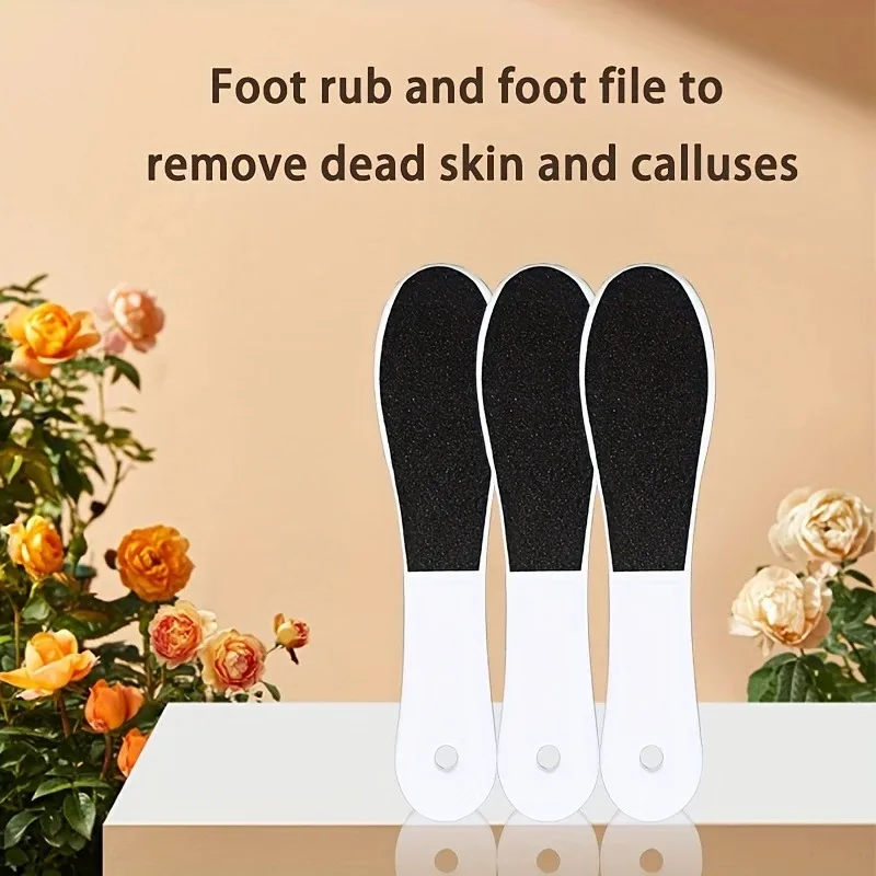 죽은 피부를위한 고품질 발 파일 양면 캘러스 리무버 전문 페디큐어 도구 굳은 스크레이퍼 샌더 힐 파일러