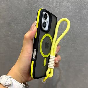 삼성 갤럭시 S25 S24 울트라 5G S23 플러스 S22 무광택 반투명 충격 방지 케이스에 대한 사랑스러운 밝은 색상의 자기 전화 커버