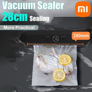 Xiaomi 전기 진공 실러 미니 포장 식품 씰링 기계 터치 버튼 건식/습식 식품 씰링 Packag 진공 기계