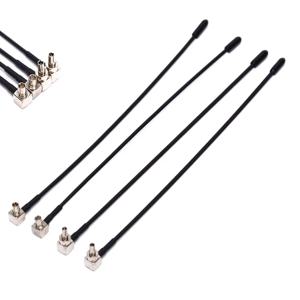 4G LTE 안테나 TS9 CRC9 커넥터, 화웨이 E398 E5372 E589 E392 Zte MF61 용 2pcs
