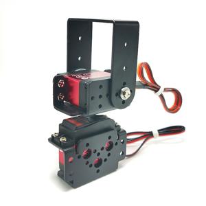 2 DOF 회전 로봇 조작기 MG996 Ps2 제어 프로그래밍 가능 DIY 키트 용 Arduino 로봇 용 금속 합금 기계식 짐벌 키트