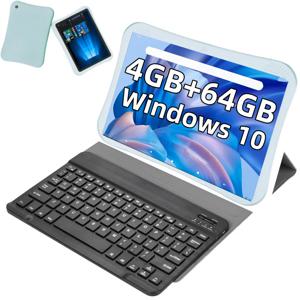 10.1인치 Windows 10 Q1 태블릿 PC 64비트 4GBRAM 64GBROM HDMI 호환 듀얼 카메라 WIFI 쿼드 코어 X5- Z8350 8000 Mah