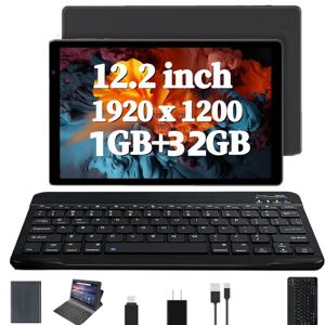 12.2인치 RAM 1GB ROM 32GB CT2 안드로이드 6.0 WIFI 태블릿 PC MT8163 쿼드코어 듀얼 카메라 5000mAh USB 3.0 1920 x 1200 IPS 쿼드 코어