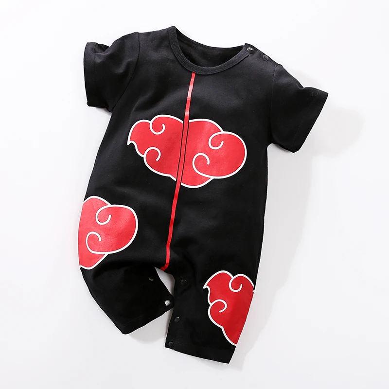아기 소년 복장 유아 의류 유아 Onesie 의상 Romper 점프 슈트 만화 코스프레 복장 반팔 100% 코튼 0-18 개월