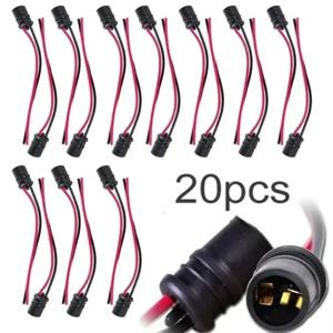 DC12V T10 W5W 147 소켓 마커 악기 조명 홀더 커넥터 와이어 전구 부드러운 고무 하네스 교체 자동차 부품