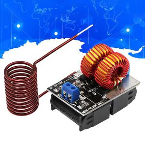 DC 5-12V 120W 미니 ZVS 유도 가열 보드 플라이백 드라이버 히터 DIY 쿠커 + 점화 코일 고주파 전원 공급 장치 모듈