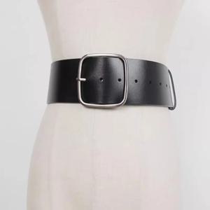 여성 패션 정품 가죽 코르셋 여성 Cummerbund 코트 허리띠 드레스 Decration 와이드 벨트 J563
