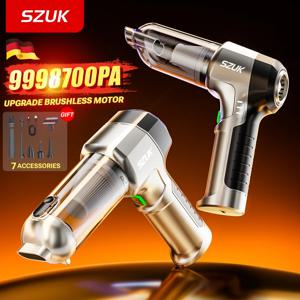 SZUK C017MAX 차량용 진공 청소기, 휴대용 미니 진공 청소기, 무선 강력한 흡입 청소 기계, 신제품차량용 청소기 초강력 무선청소기 차량용 청소기 미니청소기
