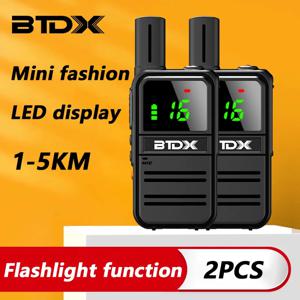BTDX M10 워키 토키 전문 양방향 라디오 장거리 워키 토키 야외 비즈니스를위한 UHF 통신 라디오