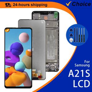 삼성 갤럭시 A21S LCD SM-A217F 디스플레이 용 6.5 