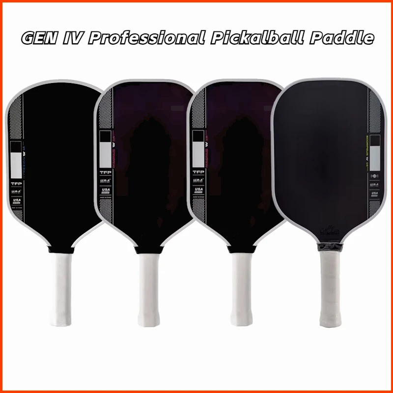 새로운 Gen 4 Pickle Ben Johns Perseus Pro IV 16mm Pickleball 패들 GEN 4 TFP 폼 코어(Toray T700 탄소 섬유 표면 포함)