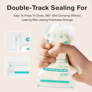 10/30/100Pcs 150ML 모유 저장 가방 일회용 소용량 냉동 우유 저장 가방 BPA 무료 안전한 먹이 가방