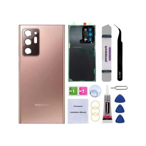 삼성 갤럭시 노트 20 울트라 6.9인치 5G 툴킷 및 사전 설치된 접착제용 후면 커버 후면 유리 교체