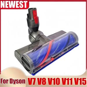 다이슨 V7V8V10V11V15 무선 진공 LED 먼지 디스플레이 클리너 바닥 부착물 - 엉킴 방지 직접 구동 브러시