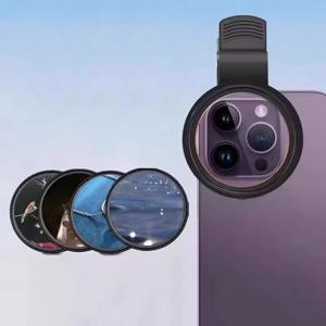 52MM 편광 필터 CPL 필터 휴대폰 카메라 렌즈 클립 무반사 아이폰 삼성 캐논 니콘 DSLR 사진 촬영 키트
