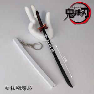 J ​ Apanese Anime Figure Katana 무기 코스프레 소품 만화 팬을위한 개방형 Katana 합금 쥬얼리 선물 액세서리 Demon Slayer