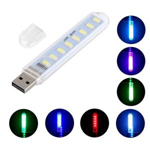 미니 USB LED 책 빛 울트라 브라이트 독서 램프 SMD LED 전구 야간 조명 보조베터리 PC 노트북 노트북 DC5V 3000-6500K