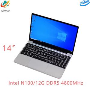 12세대 게이밍 노트북 14인치 인텔 알더레이크 N100 12GB DDR5 4800MHz 256GB/512GB SSD 윈도우 11 울트라 노트북 PC 컴퓨터 WiFi